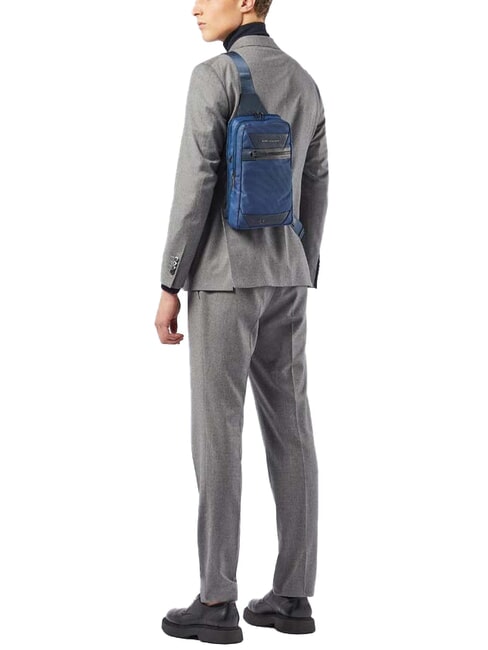 TRAKAI Rucsac cu un singur umăr albastru - Rucsacuri pentru laptop