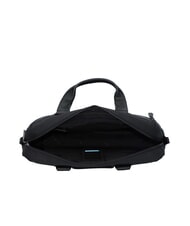 PIQUADRO TRAKAI Servietă din piele și material pentru laptop de 14". negru - Serviete birou - 5