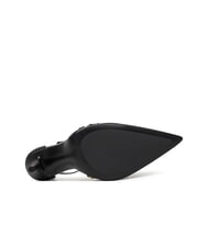 GUESS NANAE Pantofi cu toc &icirc;nalt, baretă și ținte BLACK - Pantofi femei - 6