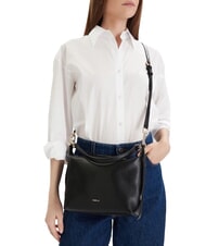 FURLA TONIE Geantă mică din piele cu curea de umăr caramel - Genți femei - 7