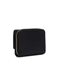 FURLA IDEA Portofel compact din piele negru - Portofele femei - 3