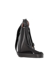 THE BRIDGE LUCIA Geantă de umăr din piele Negru de aur - Genți femei - 3