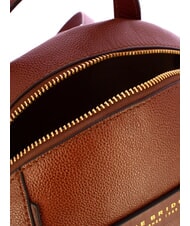 THE BRIDGE DOMITILLA Rucsac mediu din piele BROWN - Genți femei - 4