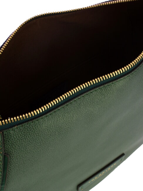 DOMITILLA Geantă de umăr din piele malachit de culoare aurie - Genți femei