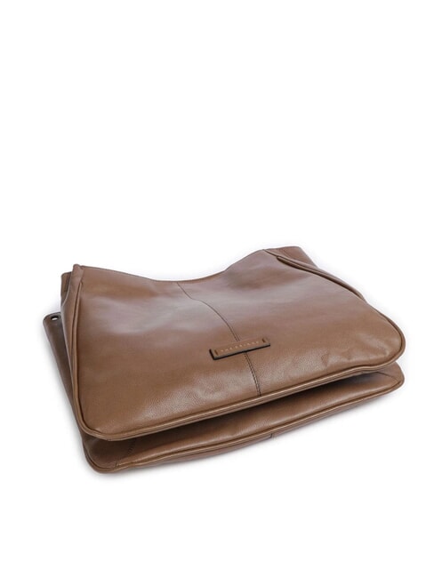 ELISABETTA Geanta din piele cu bareta de umar stridie abb. aur - Genți femei