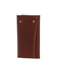 THE BRIDGE GIACOMO Husă de chei din piele Maro / Ruteniu - Portchei - 4