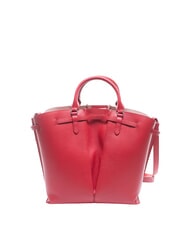 COCCINELLE FLORES Geantă medie din piele ciocănită sangrie - Genți femei - 3