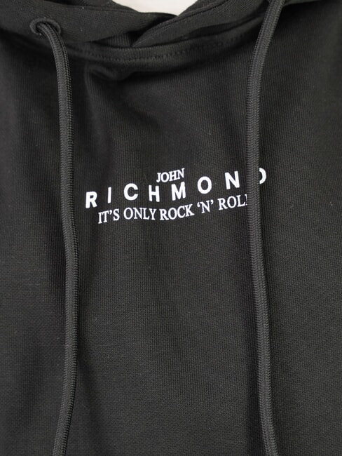 KAHIN Hanorac cu croială lejeră negru - hanorace