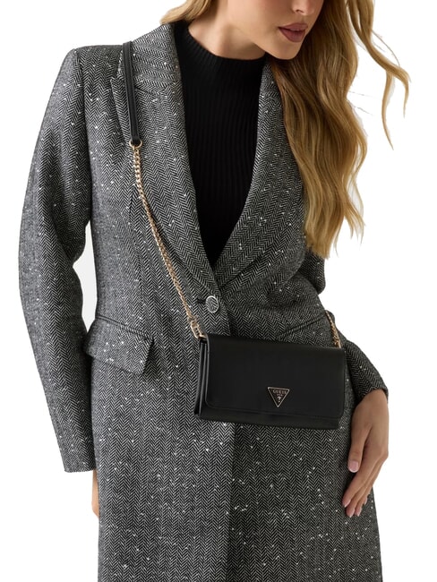 NOELLE 2 Geantă mini clutch cu curea de umăr BLACK - Genți femei