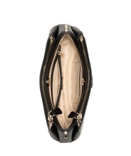 GUESS NOELLE 2 Geantă de umăr cu curea de umăr BLACK - Genți femei - 4