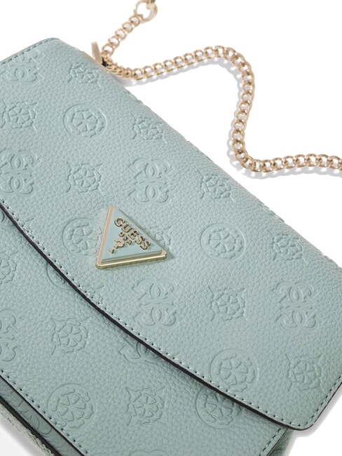 CRESIDIA II Geantă de umăr cu clapă logo-ul salviei deschise - Genți femei