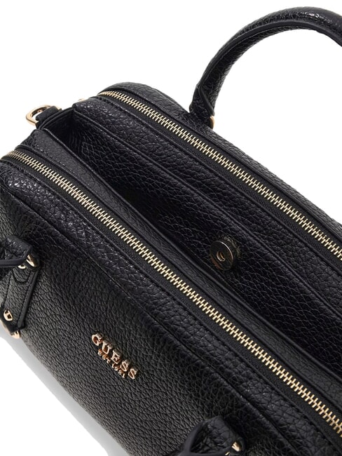 MARSHA Geantă de m&acirc;nă cu curea de umăr BLACK - Genți femei