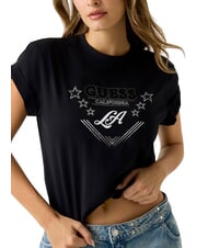 GUESS STARS Tricou cu imprimeu și ținte jetbla - tricou - 3