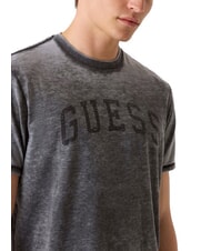 GUESS MARINE LOGO Tricou cu mânecă scurtă și efect decolorat jetbla - tricou - 3