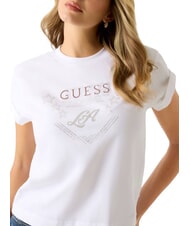 GUESS STARS Tricou cu imprimeu și ținte alb purpuriu - tricou - 3