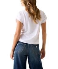 GUESS STARS Tricou cu imprimeu și ținte alb purpuriu - tricou - 2