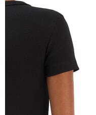 GUESS STUDS SCRIPT Tricou slim fit cu m&acirc;necă scurtă jetbla - tricou - 4