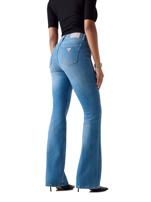 SEXY FLARE Blugi bootcut pentru femei spălare cu floarea-soarelui - Jeans