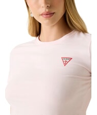 GUESS MINI TRIANGLE Tricou slim fit roz delicat - tricou - 3