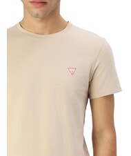 GUESS ORIGINAL Tricou cu logo nisip neutru - tricou - 3