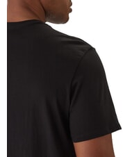 GUESS PAINTED TRIANGLE Tricou cu m&acirc;necă scurtă, croială regulată jetbla - tricou - 4