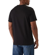 GUESS PAINTED TRIANGLE Tricou cu m&acirc;necă scurtă, croială regulată jetbla - tricou - 2