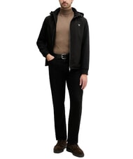 GUESS KNITTED Jacheta cu gluga jetbla - Geci de bărbați - 7