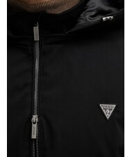 GUESS KNITTED Jacheta cu gluga jetbla - Geci de bărbați - 5