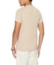 GUESS AIDY Tricou scris in aceeasi culoare nisip neutru - tricou - 2