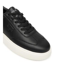 GUESS PLAZA Adidași din piele BLACK - Pantofi bărbați - 4