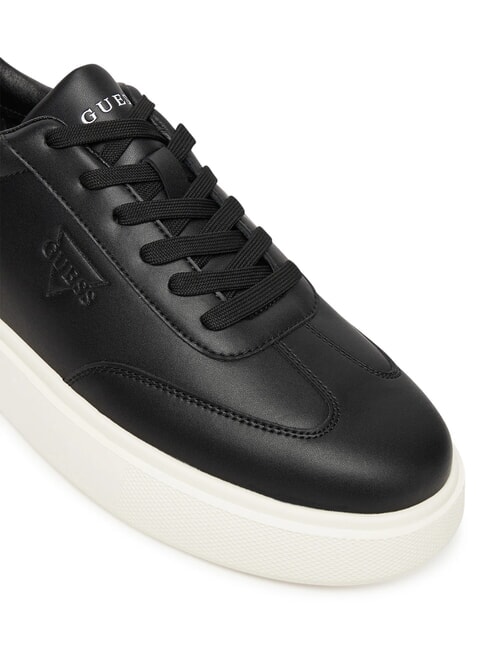 PLAZA Adidași din piele BLACK - Pantofi bărbați