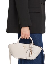 GUESS BOLENA Geantă de m&acirc;nă, cu curea de umăr STONE - Genți femei - 5