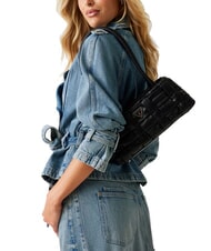 GUESS MARION Geantă de umăr BLACK - Genți femei - 5