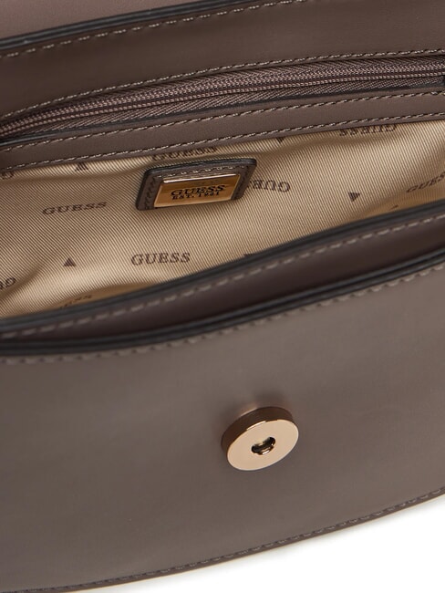 JANE Geantă de umăr mini taup &icirc;nchis - Genți femei