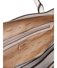 GUESS KATYA Geantă de mână, cu curea de umăr logo alb - Genți femei - 4