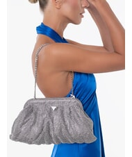 GUESS ZALINA Geantă de umăr SILVER - Genți femei - 5