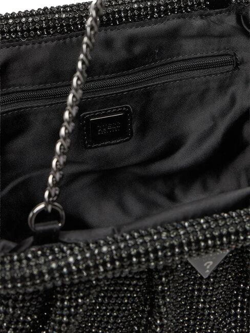 ZALINA Geantă mare de ambreiaj BLACK - Genți femei