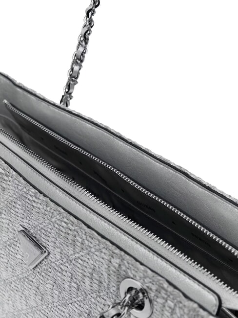 GIULLY Sacoșă de cumpărături SILVER - Genți femei