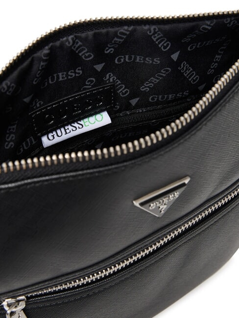 MILANO Geantă de umăr BLACK - Genți de umăr bărbați