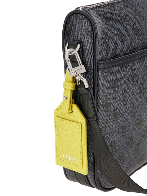 MILANO 4G Geantă de umăr BLACK - Genți de umăr bărbați