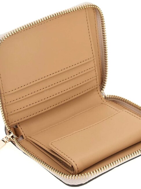 KATYA Portofel mini logo alb - Portofele femei