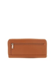 GUESS TATUM Portofel cu fermoar geanta albury caramel - Portofele femei - 3