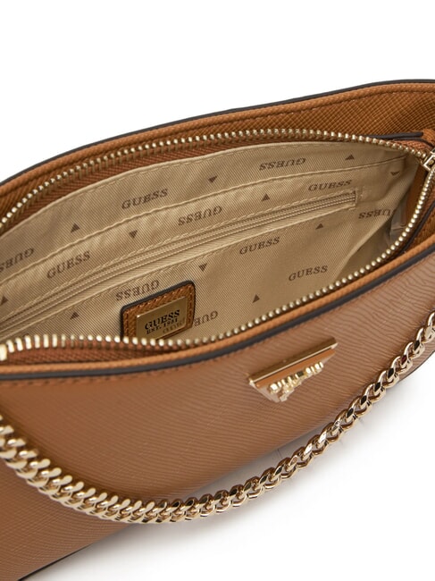 NOELLE 2 Geantă de umăr cu lanț coniac ușor - Genți femei