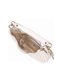 GUESS MIREMA  Geantă de umăr alb multi - Genți femei - 4