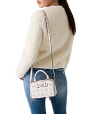 GUESS SILIA Geantă micro, cu curea de umăr logo-ul vaniliei - Genți femei - 5