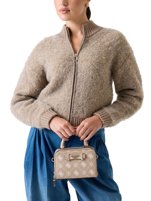 SILIA Geantă micro, cu curea de umăr logo-ul biscuiților - Genți femei