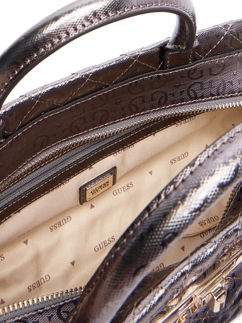 IDRA Geantă de m&acirc;nă, cu curea de umăr vase cositorite - Genți femei