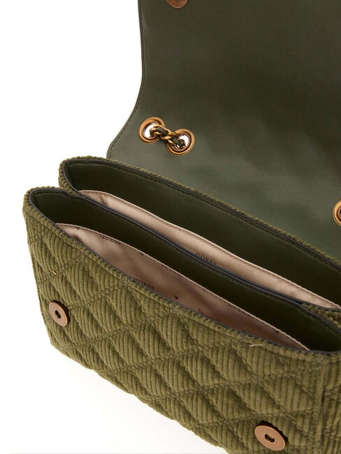 GIULLY Geantă de umăr / geantă crossbody măsline - Genți femei