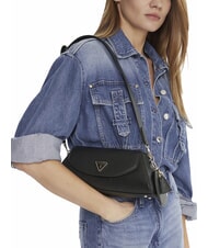 GUESS BOLENA Geantă de umăr BLACK - Genți femei - 5