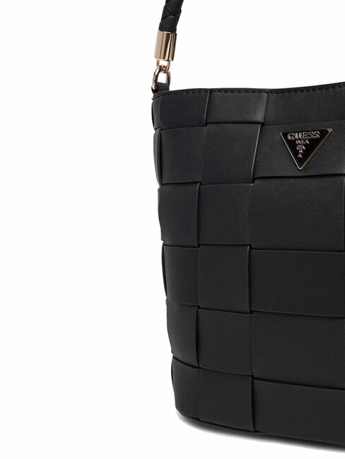 MAYLEE Geantă de umăr mini cu găleată BLACK - Genți femei